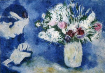 Bella en Mourillon contemporáneo Marc Chagall Pinturas al óleo